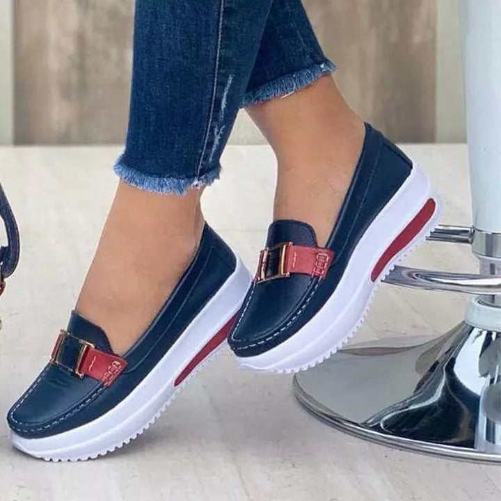 🔥🩰【Rozmiary 35-43】2026 Nowe modne buty damskie, buty casualowe z grubą podeszwą, miękkie i wygodne
