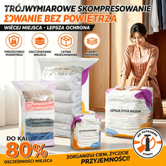 🔥 8 szt. tylko za 139 zł! ⏳ Limitowana okazja – pyłoszczelne worki próżniowe do przechowywania bez pompki