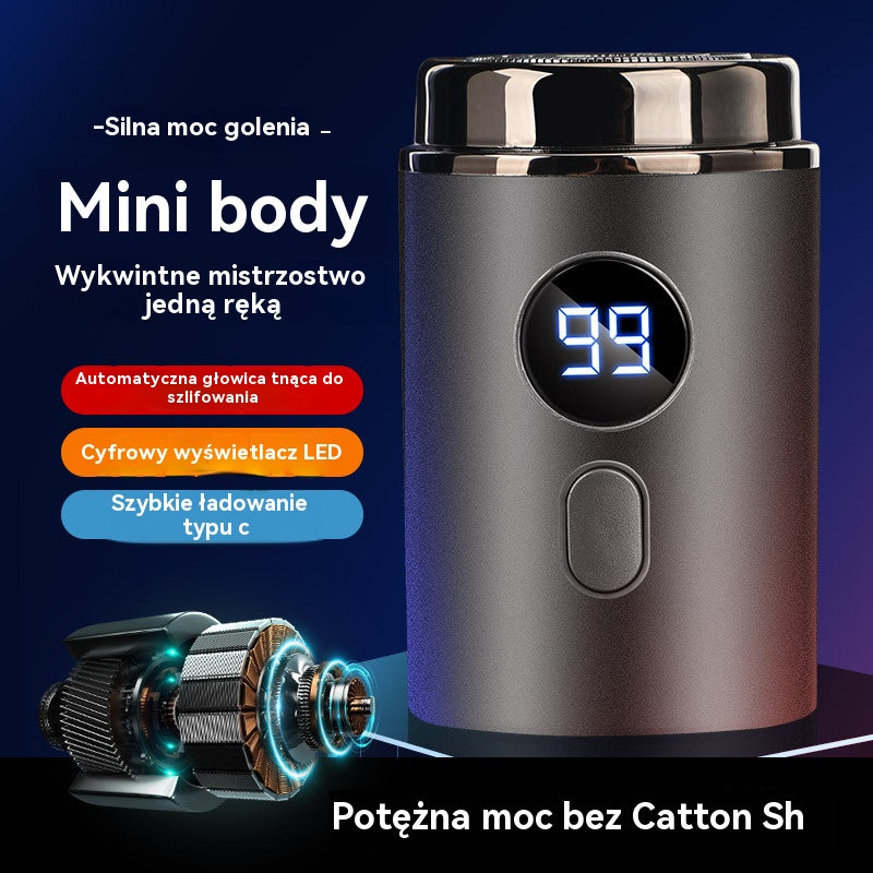 ⚡ Oferta specjalna -50%🔥 Wydajna mini golarka elektryczna dla mężczyzn z wyświetlaczem cyfrowym ✅️Płatność przy odbiorze