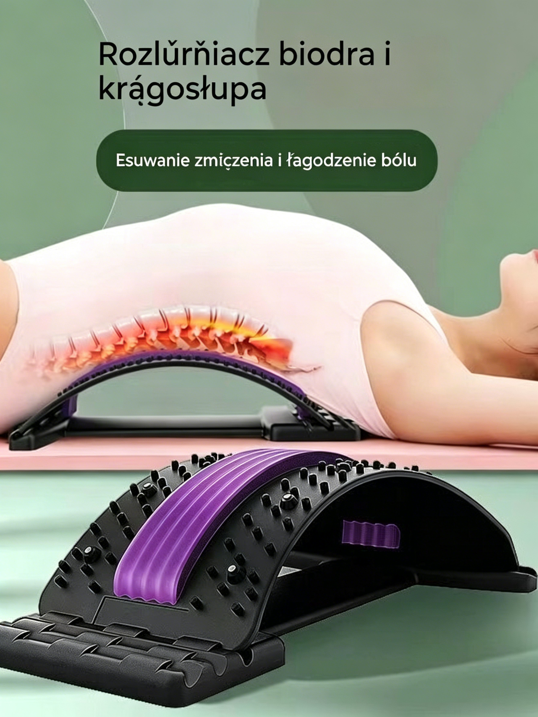 -50%! 🔥🧘‍♂️ Korektor kręgosłupa 26° – natychmiastowa ulga dla pleców 💆‍♀️