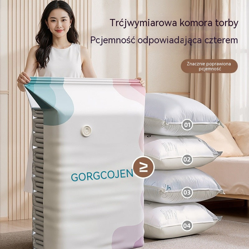 🧳 5 produktów za 109 zł 💨 Duża, kompresyjna torba próżniowa: nie wymaga pompki, jest szczelna i idealnie nadaje się do oszczędzania miejsca w walizkach i w domu ✈️