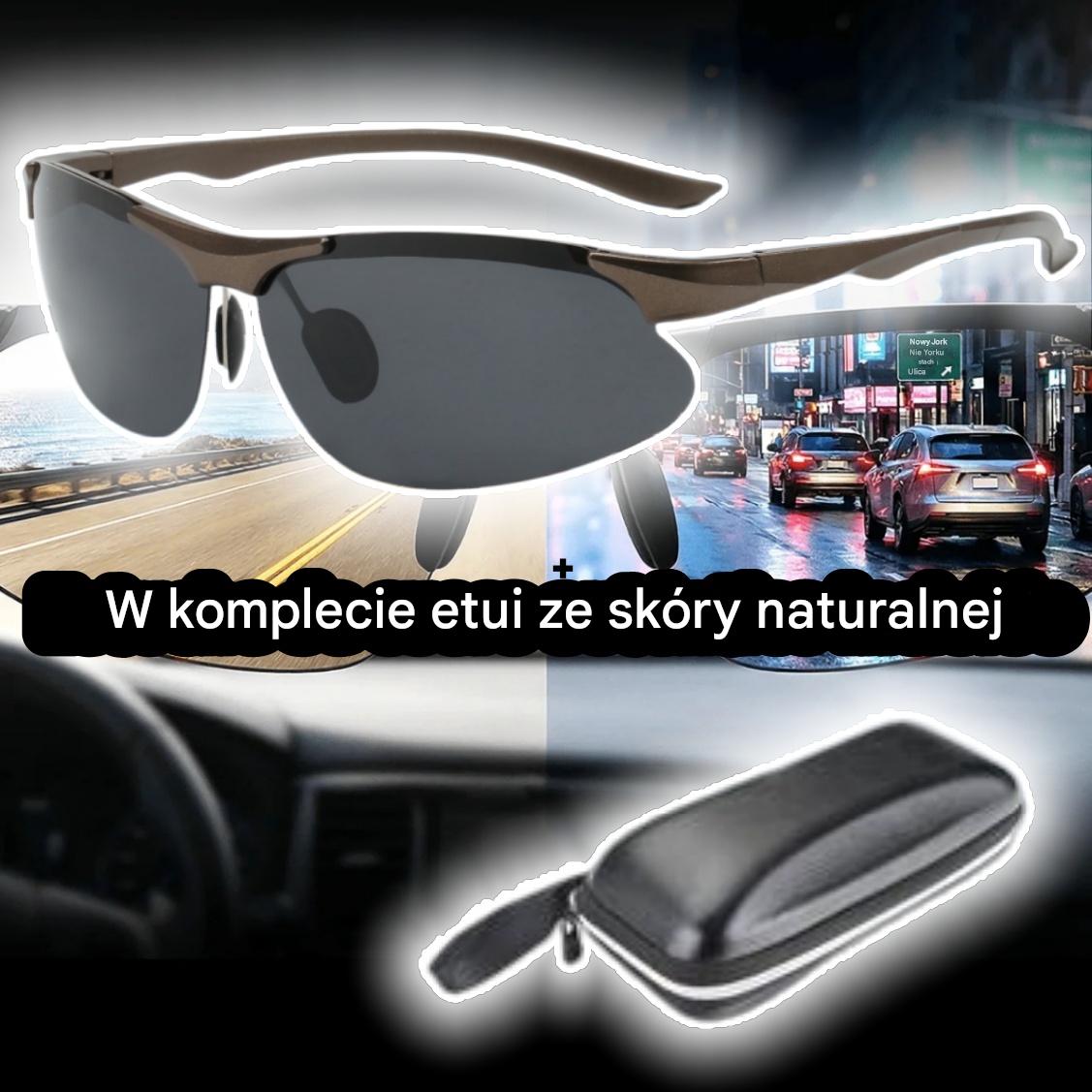【🔥Gorąca sprzedaż🔥】🕶️ Okulary polaryzacyjne fotochromowe do jazdy w dzień i w nocy 🚗